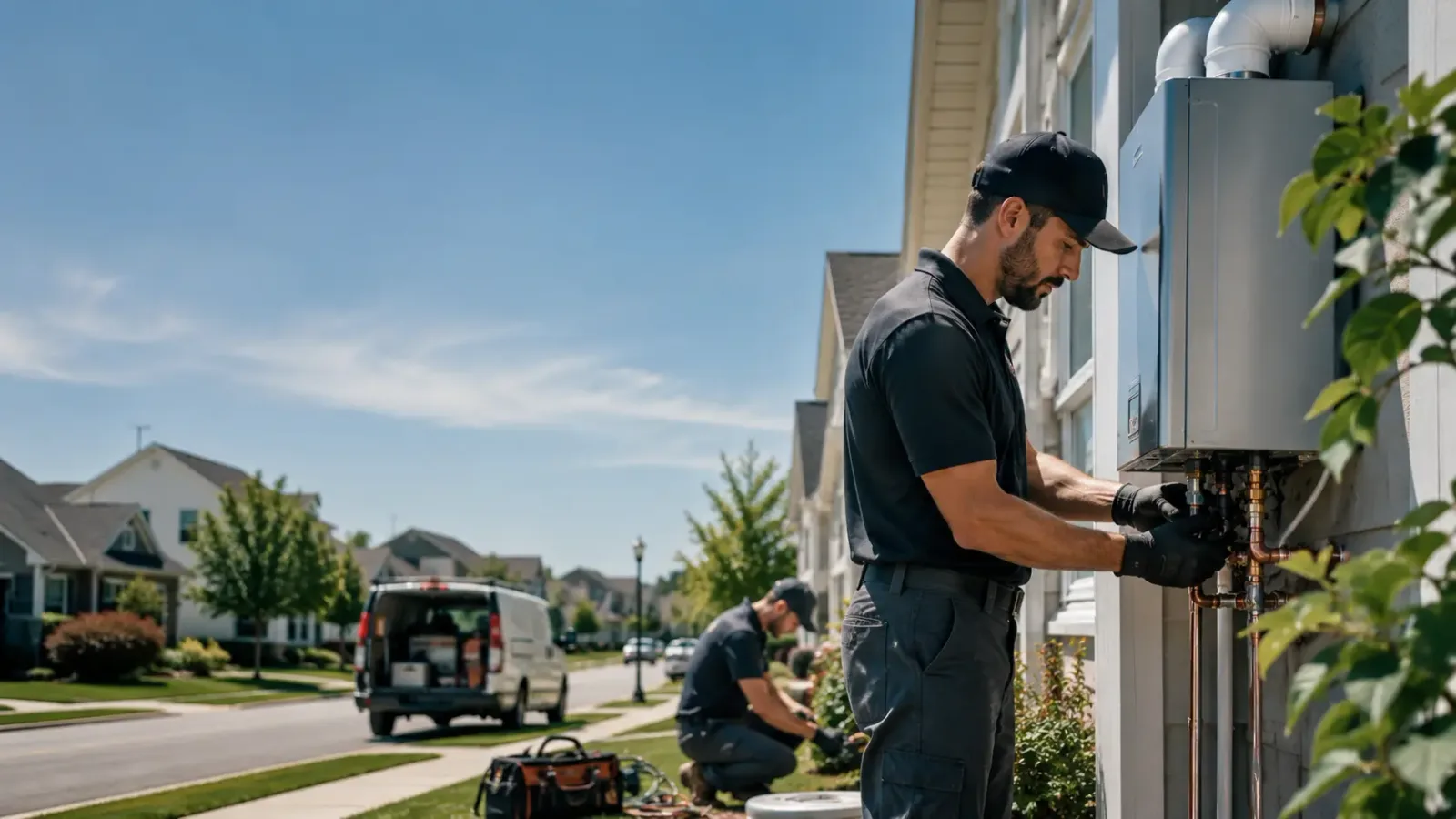 Tankless Water Heater Installation in Hampton, VA